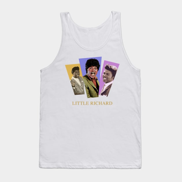 Little Richard Tank Top by PLAYDIGITAL2020